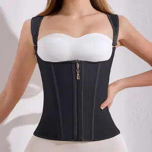 Women's Sporty Waist Support Vest, Body Sculpting Waist Trainer Shaper, Postpartum Recovery Workout Gear, All Seasons Exercise Equipment, Rapid Sweating, Shapewear