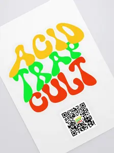 ACIDTRAPCULT STICKER SHEET VOL. 1