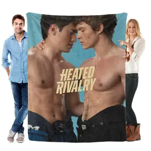 Ilya & Shane Heated Rivalry Soft Plush Blanket Game Changer Series Merch Cozy Throw for Hockey Romance Fans Made in USA