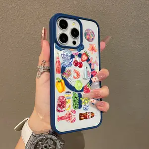 Adorable Magnetic Case for iPhone11/12/13/14/15/16/17/promax Retro Summer Mix MagSafe Compatible, Lightweight, Anti-Fall | Girly & Chic Style