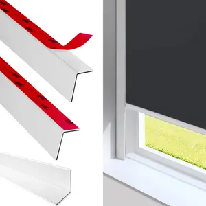 Light Blocking Strips for Blinds Shades Window Frame L Shape 60inch 2PCS