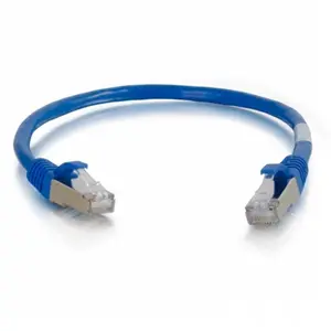 C2G High Quality 35ft Cat6 Snagless Shielded STP Network Patch Cable - Blue, High Speed, Individual Pairs, Electromagnetic Interference Reduction