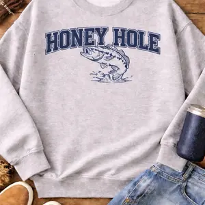 Honey hole fishing sweatshirt