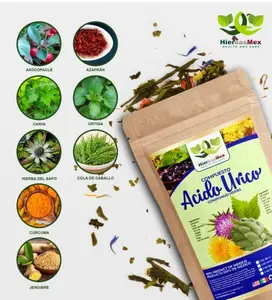 Compuesto Herbal Acido Urico Uric Acid Herbal Compound Tea 4 oz.-113g Natural Mexican Herb Hierba Wild Crafted