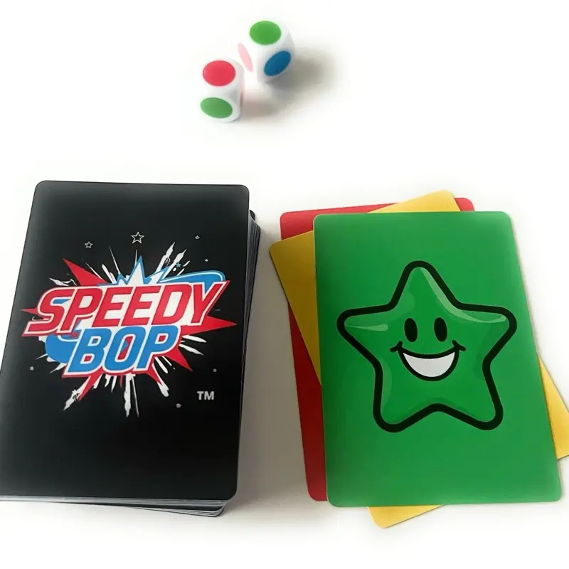 Speedy Bop - A Fast-Paced Dice and Card Game