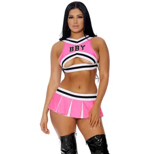 Forplay Women's Halloween Go BBY Go 2-Piece Women's Sexy Cheerleader Costume