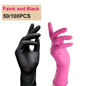 PVC Gloves, Disposable Latex-Free Kitchen Cleaning Gloves, Durable Cleaning Gloves, Ideal for Dishwashing and Home Cleaning
