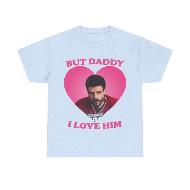 Scott I Love Him Hunter Heated TVPink heart shirt