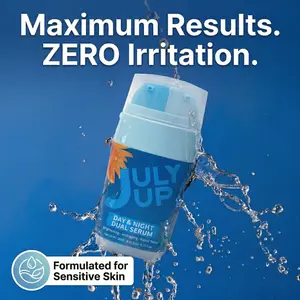 2-in-1 AM/PM Serum Duo | The Only Skincare Routine You Need | Hydrating Gel + Firming Retinol