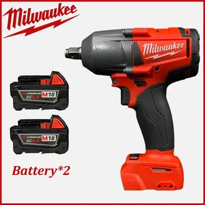 Milwaukee M18 Brushless Cordless Impact Hammer Drill, Heavy-Duty Power Tool for Construction & Masonry Work
