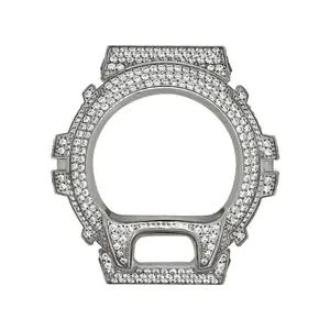 CZ Stainless Steel Bezel Case For Casio G Shock DW6900 CZ Stainless Steel Bezel Case For Casio G Shock DW6900