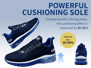 AOV Mens Running Shoes，Athletic Tennis Sneakers，Stand Long Time，Fashion