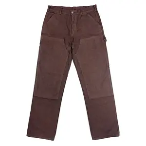 Flannel Lined Canvas Double Knee Pants
