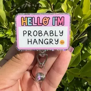 Hello I’m Hangry Badge Reel Hello I’m Hangry Badge Reel