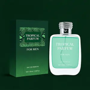 Tropical Scented Eau de Parfum Spray, 100ML Daily Use Fragrance, Ideal for Parties & Dates, Neutral Packaging, Long-Lasting Aroma