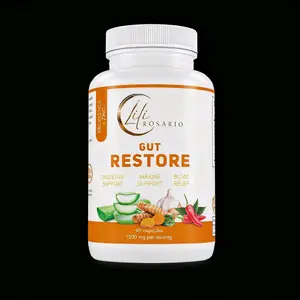 LILI ROSARIO PROBIOTICS + ZINC | GUT SUPPORT FORMULA | DIGESTIVE HEALTH | 1500 MG | 90 CAPSULES