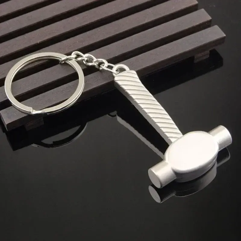 2026 Metal Tool Keyrings cute Wrench Hammer Screwdriver Outdoor Multifunctional Mini Keychain Pendant Decoration New for your car décor