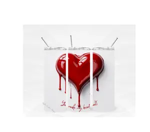 Valentine's - "You make my heart melt" - 20oz Sublimation Tumbler Wrap Transfer Sheet