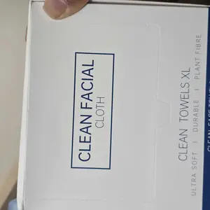 Disposable Facial Towel, 50pcs/box Large Size Thickened Facial Towel, Soft Face Towel, Skin Face Wipe, Fragrance Free Wipes, Home Care Supplies