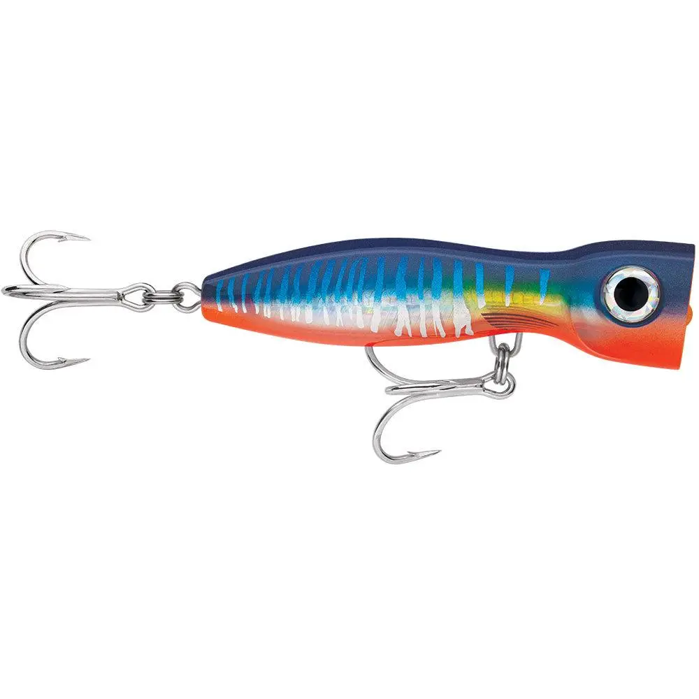 Rapala X-Rap Magnum Xplode Heavy-Duty Saltwater Popper for Tuna GTs Stripers Kings 130 & 170 Sizes Thick-Walled ABS Body Full Through-Wire Frame