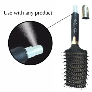 Sisi Spray N' Style/  All-in-one spray and detangle brush with mixed bristles