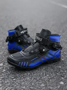 Men's Professional Cycling Shoes, Bike Shoes, Ultra-Fine Fiber Leather, Breathable Winter Shoes, Durable Riding Shoes, Sporty Style, Fall & Winter