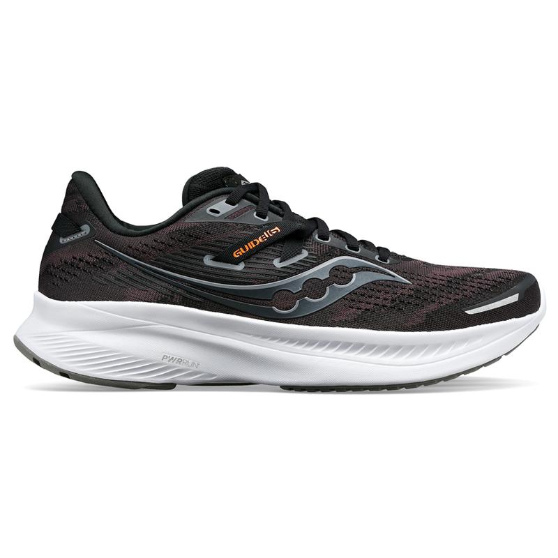 Saucony Womens Guide 16 Running Sneakers Shoes - Black