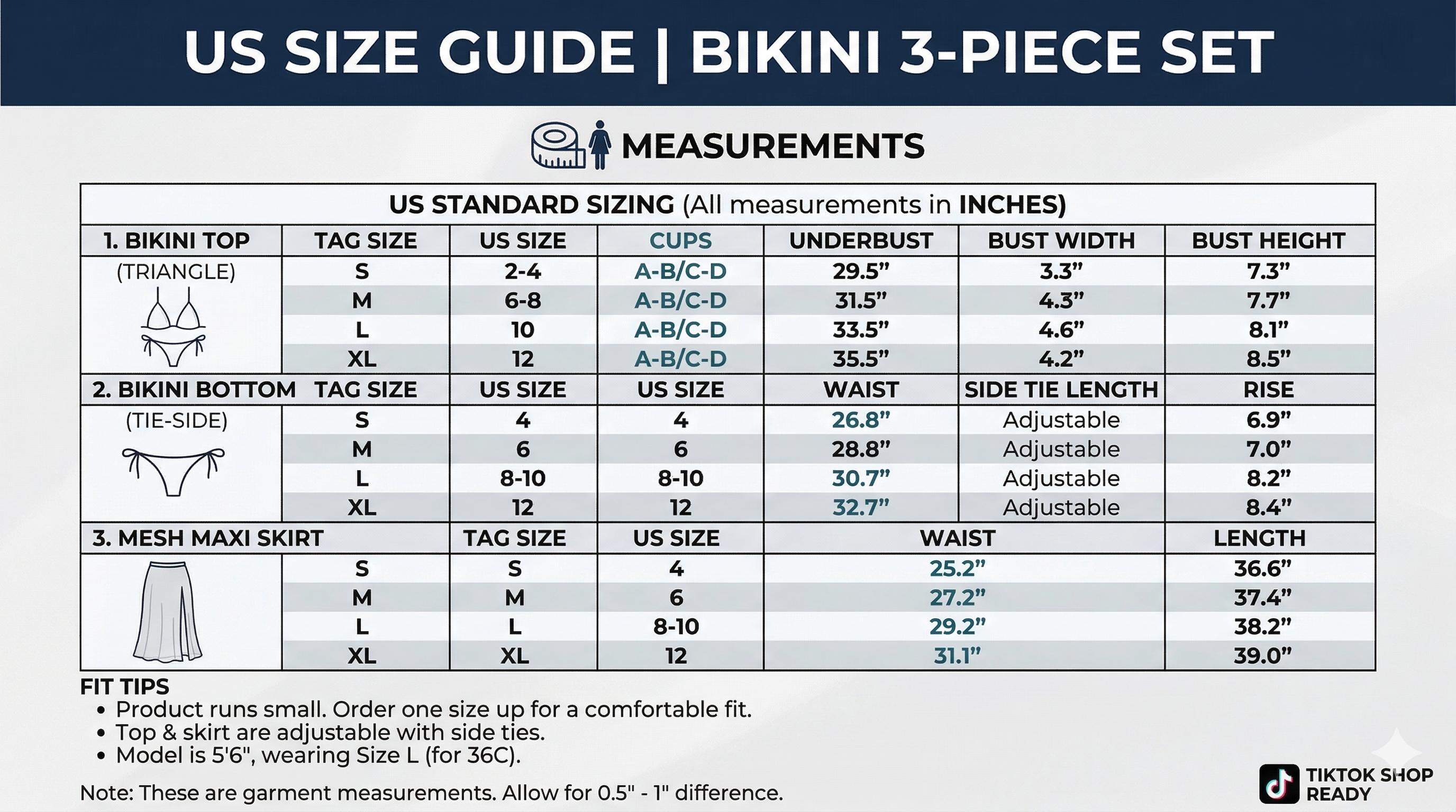 3-Piece Bikini Set，Black Bikini Set: A versatile ensemble featuring high-waisted, tie-side bikini bottoms paired with a floor-length mesh maxi skirt—offering multiple styling options in a single set.Adjustable Tie Side Swimsuit