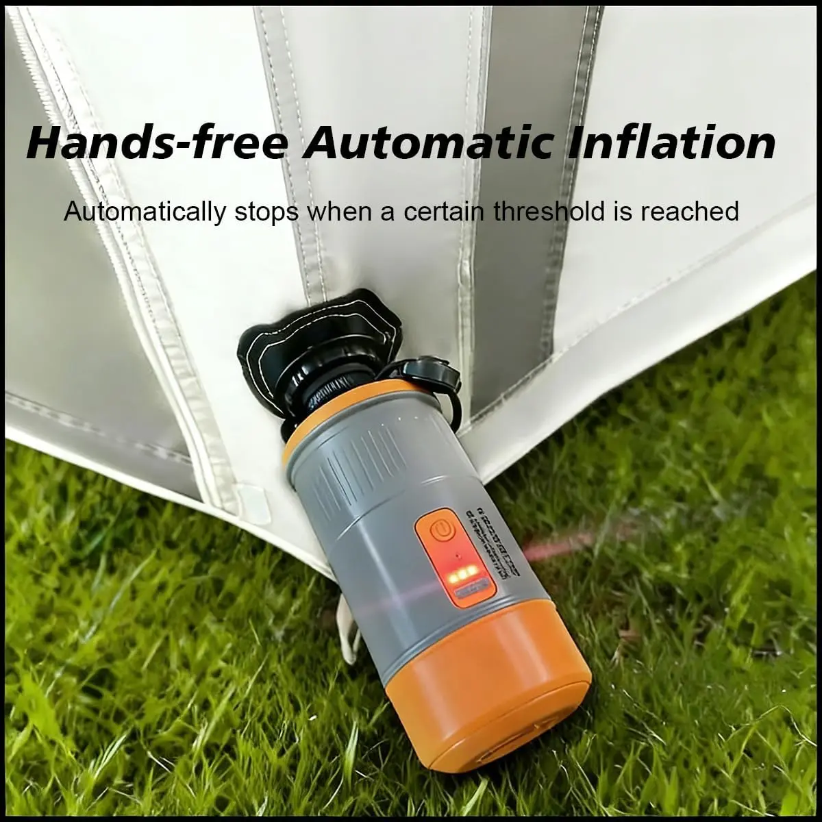 SENLEETO Cordless Electric Pump - Auto-Stop Fast Inflation, Type-C