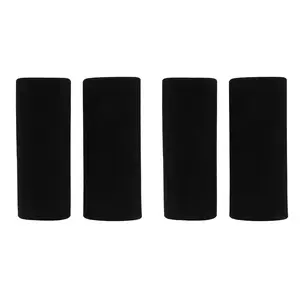 4PCS Motorcycle Slip-on Foam Anti Vibration Comfort Handlebar Grip Cover Applicable Sleeve Inner Diameter 2.7-3.0 CM