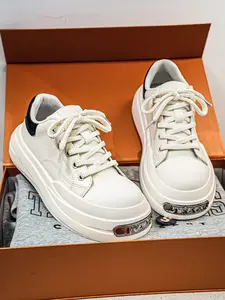 1 Pair Plus Size Men's Leather Thick Sole Wide-Toe Derby Sneakers | Versatile Casual Style | Size 39-45 Full Coverage + Wear-Resistant PVC Outsole + Breathable Mesh | Daily Outings / Commute / Sports / Home, Wide & Fat Feet Friendly Trendy Casual Shoes