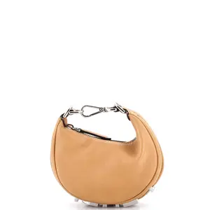 Pre-owned FENDI Leather Shoulder Bags Fendigraphy Bag Nano by Rebag