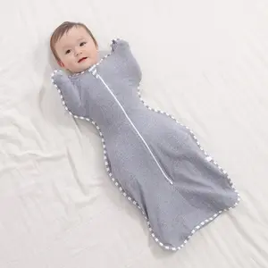 2026 New Swaddle & Wearable Blanket, Pure Cotton Soft Sleeping Sack, Insulated Wrap for Peaceful Sleep, All-Season Nursery & Maternity Essentials, In Stock