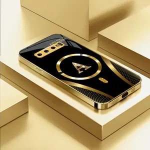 Suitable for [Galaxy S10 Plus] high-end MagSafe phone case，Features a magnetic attachment function，Choose from all 26 letters—featuring a sophisticated, minimalist design. YM99