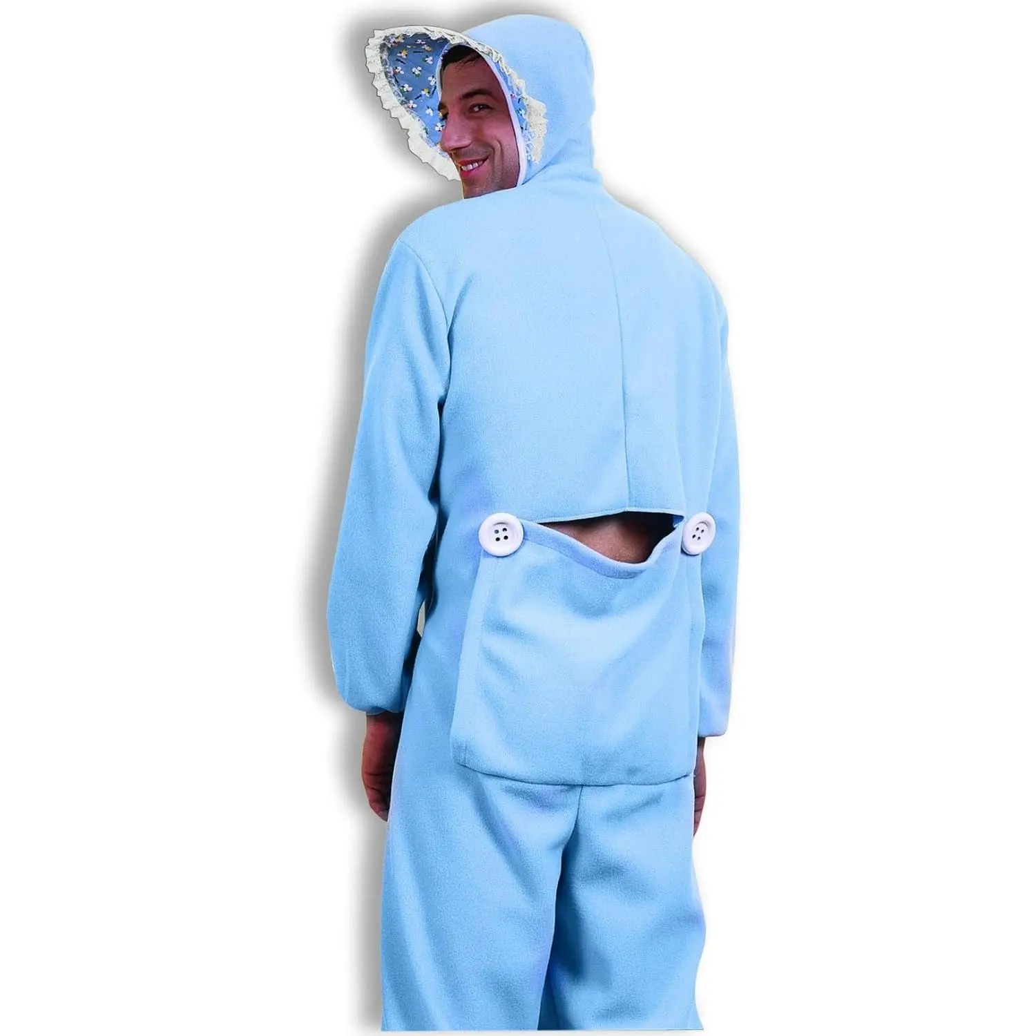 Adults Blue Baby Pajama Jammies
