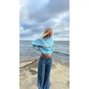 ALLSZN Classic Hoodie Sandy Soft Fabric with Pocket Yarn for Women's Wear