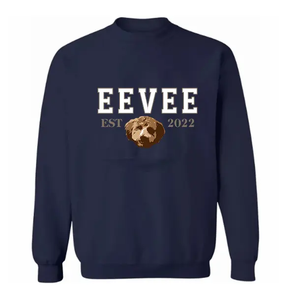 Eevee 2022 Sweatshirt, Christmas Dogs Sweatshirt, Puppies Shirt Sweatshirt, Women Christmas Shirt For Andre Garcia