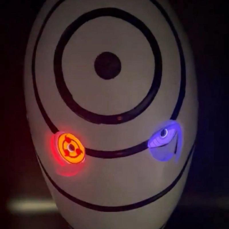 Naruto Shippuden Obito Madara Uchiha Resin Face Mask for Cosplay Halloween Anime Conventions One Size Fits All