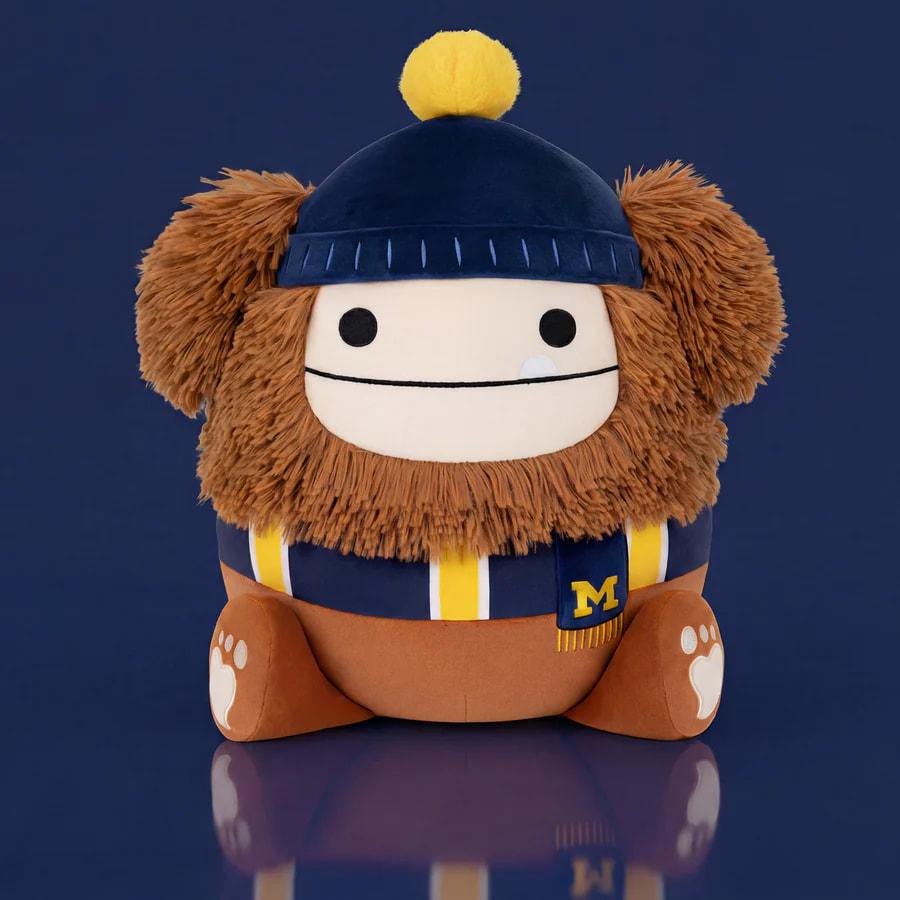 Squish My School 12-Inch College Mascot Plush – University Spirit Squishmallows Soft Stuffed Animal, Game Day Fan Gift