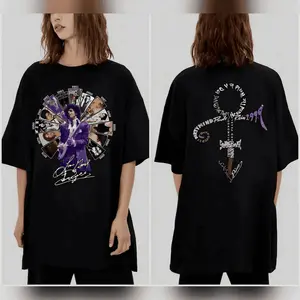 Prince Album Shirt Prince Fan Love Symbol T-Shirt Memory Purple Rain Tee Unisex Sweatshirt Hoodie Casual Street Co Hoodi Hoodied Cotton Tops for All