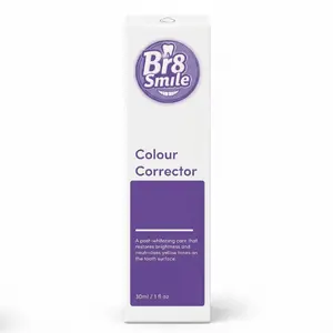 Purple Teeth Whitening Color Corrector Serum – Instant Teeth Brightening & Yellow Tone Neutralizer | Teeth Whitening Booster & Smile Enhancer (30ml)