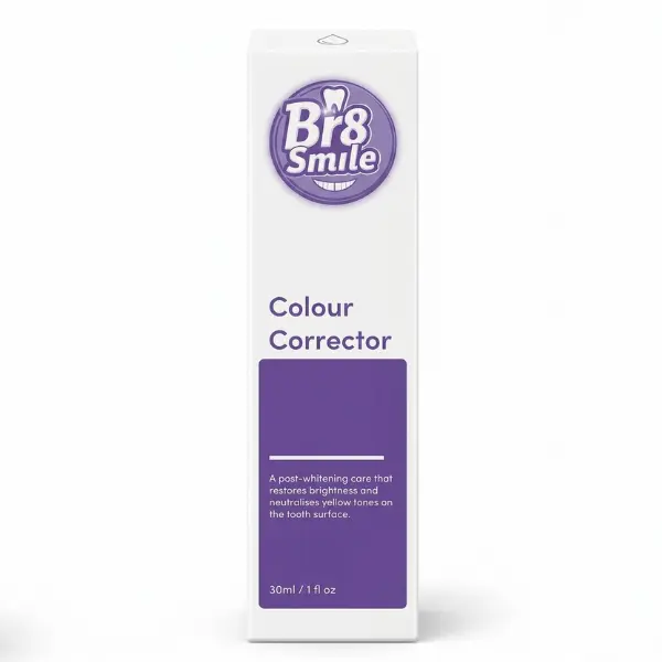 Purple Teeth Whitening Color Corrector Serum – Instant Teeth Brightening & Yellow Tone Neutralizer | Teeth Whitening Booster & Smile Enhancer (30ml)