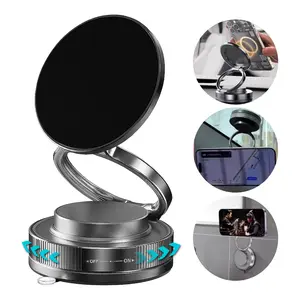 Phone Holders for Your car,Compatible with MagSafe, Ultra Vacuum Suction Cup Mount, 360° Rotation, Car Phone Holder Compatible with All Models