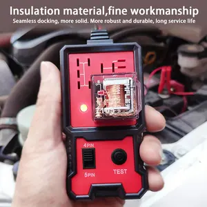 12V Car Relay Tester, LED Indicator Light Automotive Electronic Relay Tester, Universal Car Relay Tester, Professional Car Battery Repair Tool