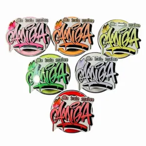 Amiga MagSafe Phone Grip - Colorful Graffiti Design for Secure Hold and Stylish Look