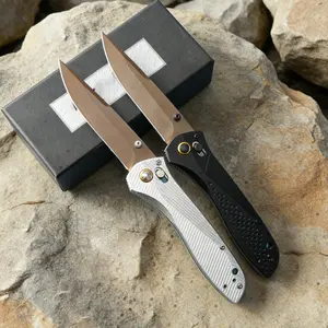 1pc 710 folding knife, aviation aluminum handle, high-quality cutting tools, portable practical tools, men's gift, holiday gift preferred