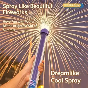 3pcs Water Gun Fireworks, Bulk Squirt Water Blaster Guns, Firework Spray Water Soaker Toy Toys for Pool Party Outdoor Summer Water Games #Summervibes
