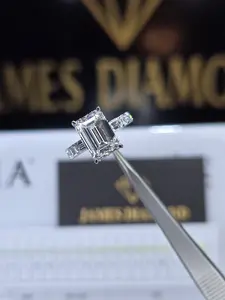 Emerald rings 🔥 Center emerald 4.5 CT E/VS 💎