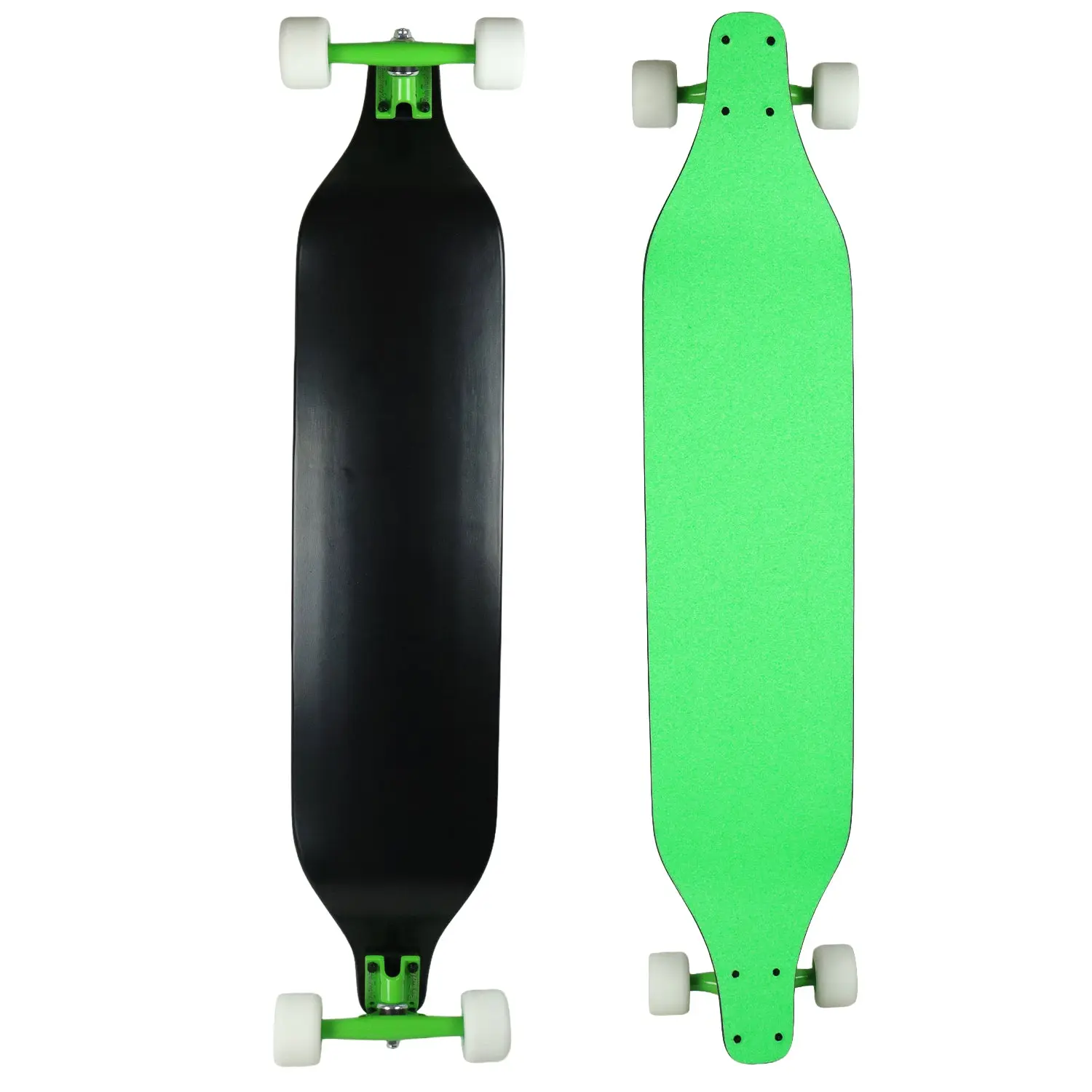 Moose Longboard Complete Lynx Drop Down 8" x 40" Paris Trucks Blood Orange Wheels