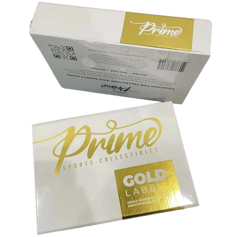 GOLD LABEL BOX | PRIME SPORTS COLLECTIBLES | 1 COLLECTIBLE CARD PER BOX